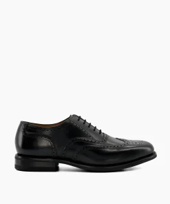 Online 302 Brogue - Black Shoes