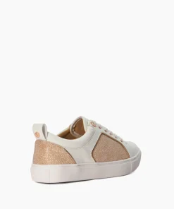Clearance Elsay - Rose Gold Trainers