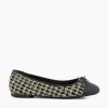 Clearance Hallo - Gold Ballet Pumps
