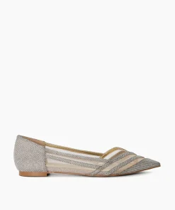 New Harlenes - Pewter Ballet Pumps