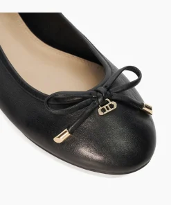 Clearance Harping - Black Ballet Pumps