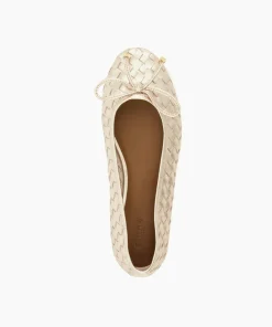 Cheap Hartlyns - Gold Ballet Pumps