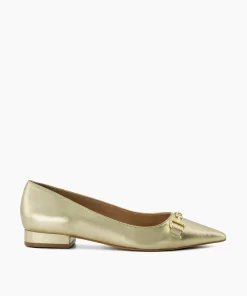 Flash Sale Haydenne - Gold Ballet Pumps