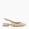 Fashion Hopeful - Ecru Ballet Pumps