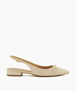 Fashion Hopeful - Ecru Ballet Pumps