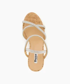 Flash Sale Kali - Silver Wedge Sandals