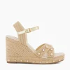 New Kays - Natural Wedge Sandals