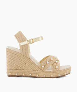 New Kays - Natural Wedge Sandals