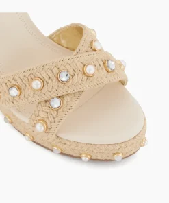 New Kays - Natural Wedge Sandals