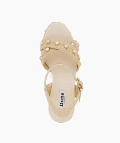 New Kays - Natural Wedge Sandals