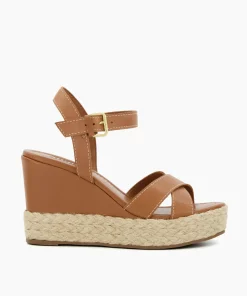 Cheap Kind - Tan Wedge Sandals