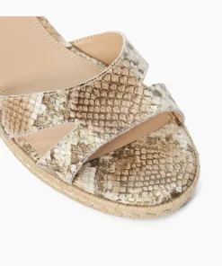 Best Sale Kindal - Natural Wedge Sandals