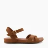 Outlet Landie - Camel Flat Sandals