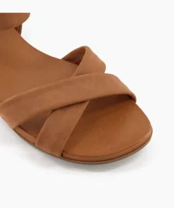Outlet Landie - Camel Flat Sandals