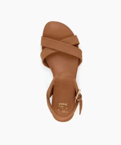 Outlet Landie - Camel Flat Sandals