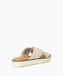 Best Lexey - Ecru Flat Sandals