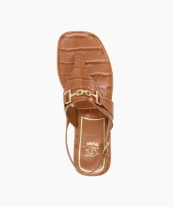 Flash Sale Lexley - Tan Flat Sandals