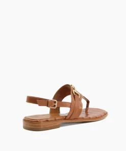 Flash Sale Lexley - Tan Flat Sandals