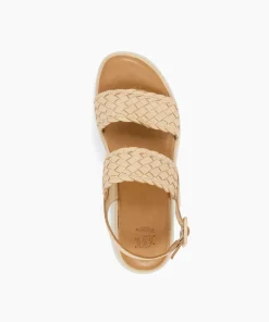 Best Sale Lorris - Caramel Flat Sandals