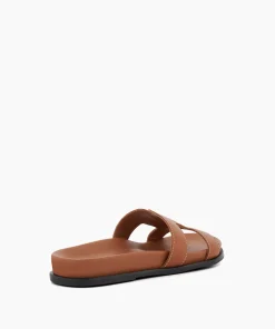Sale Loupa - Tan Flat Sandals