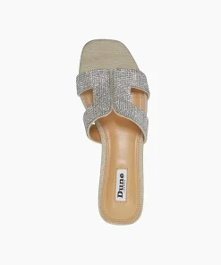 Cheap Loupe - Silver Flat Sandals