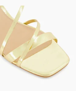 Cheap Madely - Gold Heeled Sandals