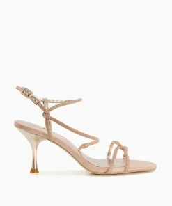 Hot Majestys - Gold Heeled Sandals