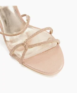 Hot Majestys - Gold Heeled Sandals