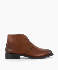 Discount Maloney - Dark Tan Smart Boots