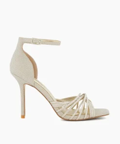 Store Malorie - Gold Heeled Sandals