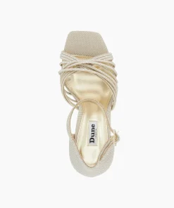 Store Malorie - Gold Heeled Sandals