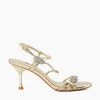 Flash Sale Maritz - Gold Heeled Sandals