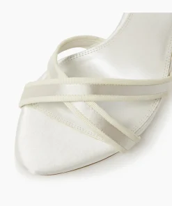 Outlet Martina - Ivory Heeled Sandals