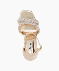 Store Melodic - Rose Gold Heeled Sandals