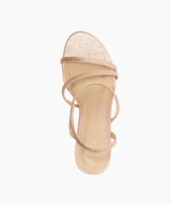 Best Sale Melonie - Rose Gold Heeled Sandals