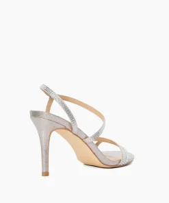 Hot Melonie - Silver Heeled Sandals