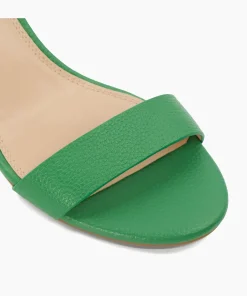 Cheap Memee - Green Block Heeled Sandals