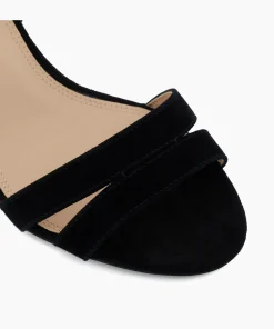Cheap Merisa - Black Block Heeled Sandals