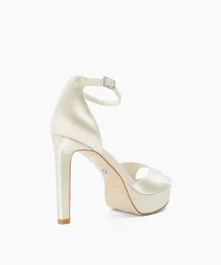 Sale Mistia - Ivory Heeled Sandals