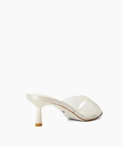 Cheap Moonlit - Ivory Heeled Sandals