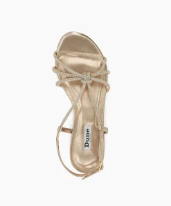Outlet Norella - Gold Flat Sandals