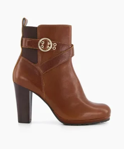 Shop Oreana - Tan Ankle Boots