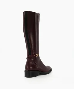 Flash Sale Tia - Burgundy Winter Boots